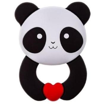 AKUKU rágóka, szilikon - panda kép