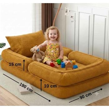 Atelier Del Sofa Bedside Sleeper Mink Exclusive 190 - Mink kép