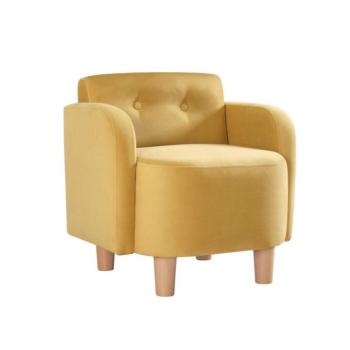 Atelier Del Sofa gyerek fülesfotel, Yellow Volie - sárga kép