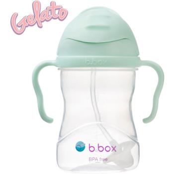 b.box Gelato Pohár szívószállal - pisztácia 240 ml kép