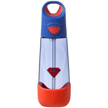 b. box Superman kulacs szívószállal, 600 ml
