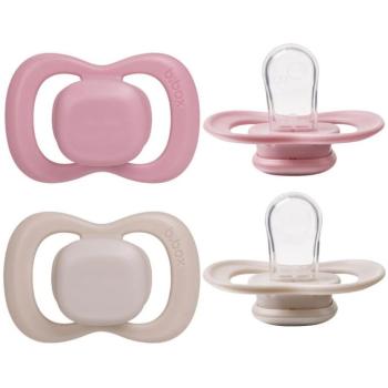 b.box Szilikon cumik 0-6m, 2 darab, berry/blush kép