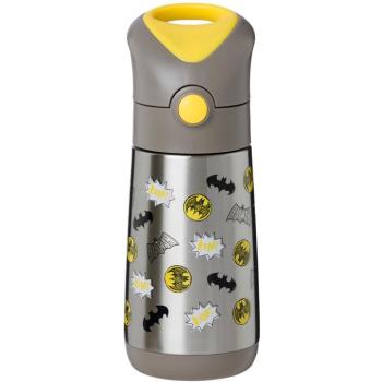 b.box termosz + szívószál, 350 ml - Batman kép