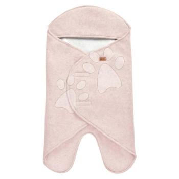 Babapólya Babynomade® Double Fleece Beaba Dusty Rose White kétrétegű extra meleg rózsaszí 0-6 hó kép