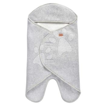 Babapólya Babynomade® Double Fleece Beaba Heather Grey White kétrétegű extra meleg szürke 0-6 hó kép
