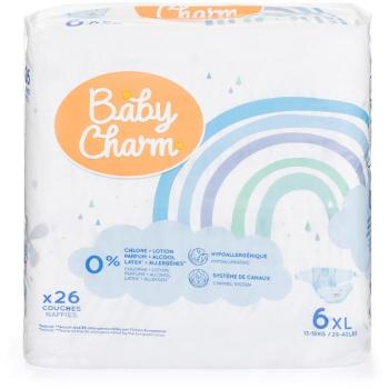 BABY CHARM Premium Super Dry Flex 6 XL, 13-18 kg (26 db) kép