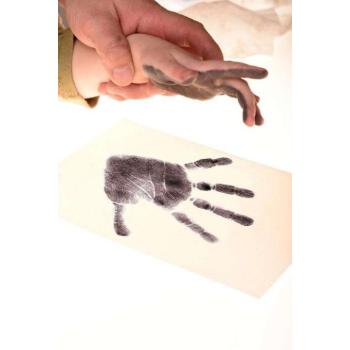 Baby Dab lenyomatkészítő - kék, szürke kép