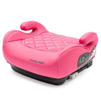 BABY MIX HERO Plus ISOFIX I-SIZE rózsaszín autósülés-emelő kép