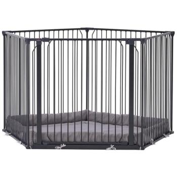 BabyDan Carl Pentagon Playpen, fekete kép