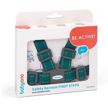 Babyono 2in1 biztonsági hám, zöld