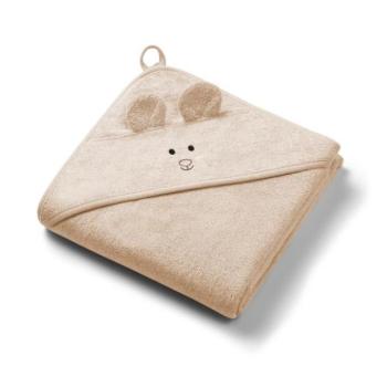 BABYONO Bambusz törölköző Super Soft Dark Beige 100x100 cm kép