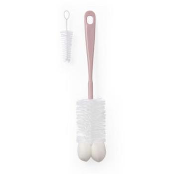BABYONO Cumisüveg tisztítókefe mini kefével Pink kép