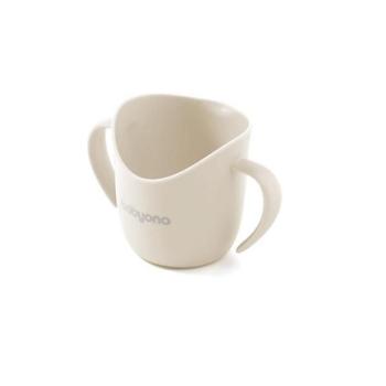 BABYONO Ergonomikus bögre fülekkel 120 ml bézs 6m+ kép