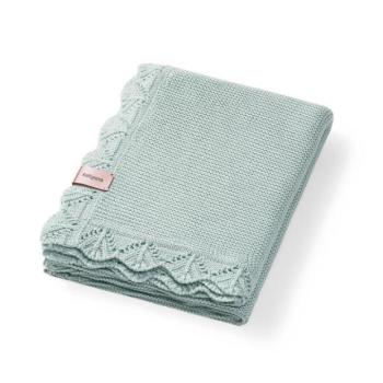 BABYONO Kötött bambusz takaró Green 75 x 100 cm kép