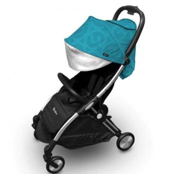 BabyStyle Hybrid Ezyfold Chrom Silver keret és kennel, Mint kép