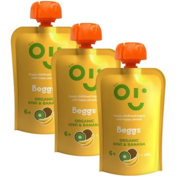 Beggs Bio Kiwi és banán 3×120 g