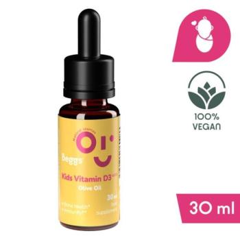 Beggs Kids D3-vitamin 400 NE BIO olívaolaj (30 ml) kép