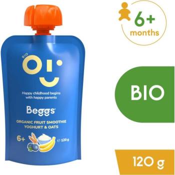 Beggs Organic Smoothie gyümölccsel, joghurttal és zabpehellyel 120 g kép