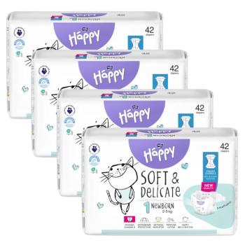 Bella Happy Nadrágpelenka 2-5kg Newborn 1 (168db) kép