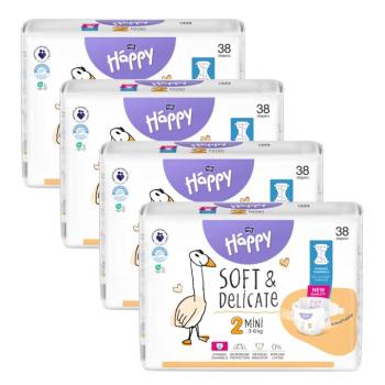 Bella Happy Nadrágpelenka 3-6kg Mini 2 (152db) kép