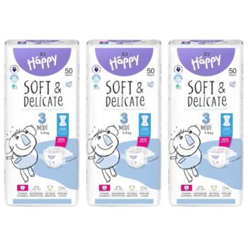 Bella Happy Nadrágpelenka 5-9kg Midi 3 (3x50db) kép