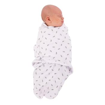 Bo Jungle B-Wrap Small (3,2 - 6,4 kg), Grey Feathers kép