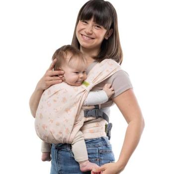 Boba Bliss V2 Hibrid ergonomikus hordozó és kendő, 2in1 újszülötteknek (3,2–16kg) virágos kép