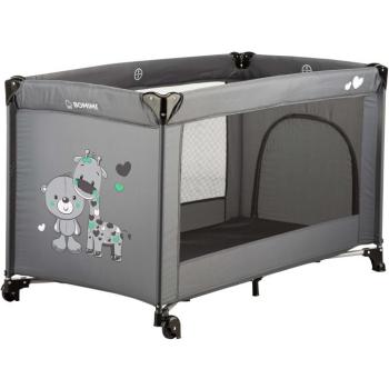 Bomimi MONDO Giraffe & Bear Utazóágy, antracit kép