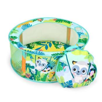 BRIGHT STARTS Játékkal teli medence labdákkal Rowdy Rainforest™ Stow & Go, 6m+ kép