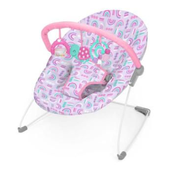 BRIGHT STARTS Lehátka játékokkal Confetti Rainbow™ Bouncer, 0m+ kép