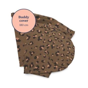 Buddy multifunkciós szoptatópárna huzat, Leopard Bronze kép