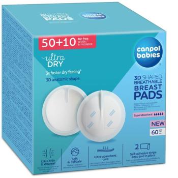 Canpol babies alakú légáteresztő mellpárna 3D, 60 db kép