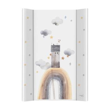 CEBA BABY Pelenkázó alátét 2-oldalas puha (50x70) Basic Rainbow Home kép