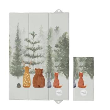 CEBA BABY Utazó pelenkázó alátét (60x40) Basic Forest Companions kép