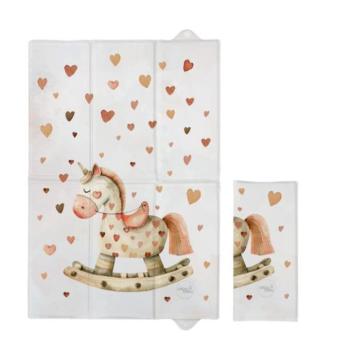 CEBA BABY Utazó pelenkázó alátét (60x40) Basic Rocking Horse kép