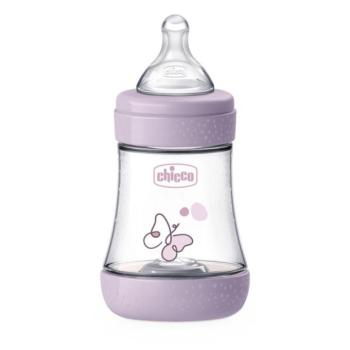 CHICCO Antikolikus csecsemőüveg Perfect5 150 ml lány lassú áramlás 0m+ kép