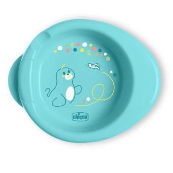 CHICCO Csúszásmentes tányér, amely melegen tartja az ételt, teal 6m+ kép