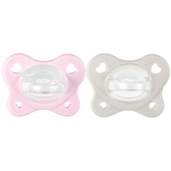 CHICCO Cumisüveg Physio Dual Soft szilikon lány 2-6m, 2 db kép