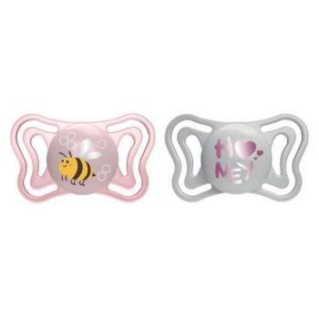 CHICCO Cumisüveg Physio Light szilikon lány 2-6m, 2 db kép