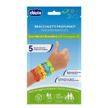 CHICCO Illatosított szilikon karkötők 5 db kép
