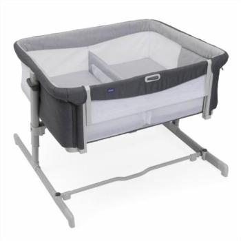 CHICCO Next2Me Twins kiságy ikreknek - Magnet Grey kép