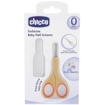 Chicco olló kerek véggel - narancssárga kép