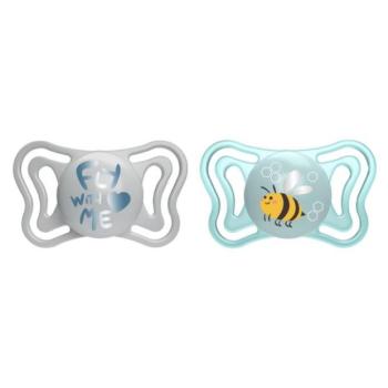 CHICCO Physio Light szilikon cumi fiúknak 2-6m, 2 db kép
