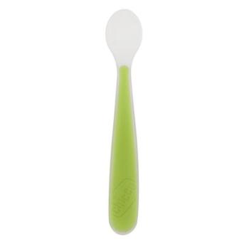 CHICCO Szilikon kanál Soft zöld 6m+ kép