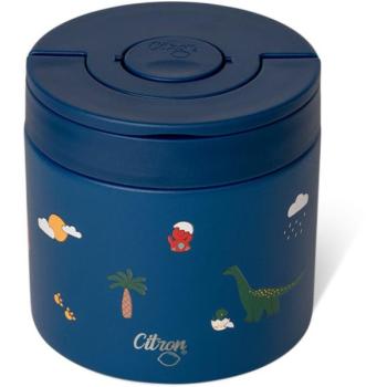 Citron Nerezová nádoba na jídlo 350 ml, Blue Dino kép