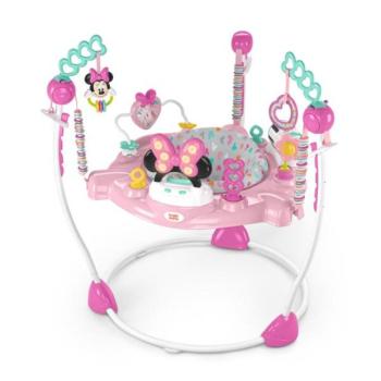 DISNEY BABY Jumper/aktivitásközpont 2 az 1-ben Minnie Mouse Forever Besties 6 m+ 11 kg-ig