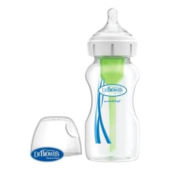 DR.BROWN'S Anticolic flakon Opciók + széles nyakú 270 ml műanyag kép