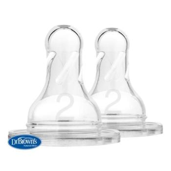 DR.BROWN'S Bottle cumi Opciók + keskeny 3m + szilikon 2db kép