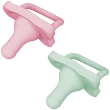 Dr.Browns HappyPaci 0-6m 2db, rózsaszín/zöld kép