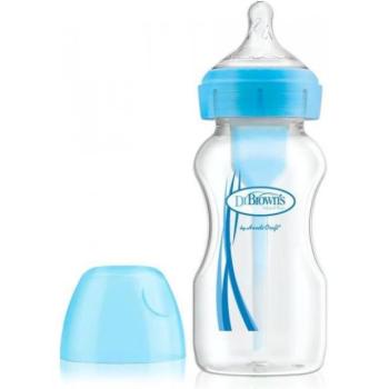 Dr. Browns üveg széles nyakú 270 ml-kék (WB91602) kép